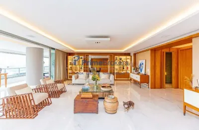 Apartamento, 485m² - 3 dormitórios, 3 suítes, 5 vagas, hall privativo - campo belo