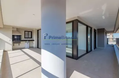 Este incrível apartamento no ibirapuera park possui uma área privativa de 153m², ideal para acomodar