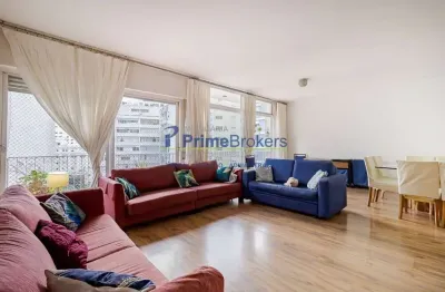 Apartamento, 141m² - 3 dormitórios, 1 suíte, 1 vaga, pé direito alto - santa cecília