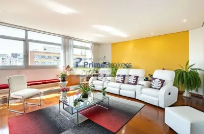 Apartamento, 296m² - 4 dormitórios, 3 suítes, 3 vagas, pé-direito alto - paraíso