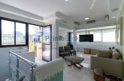 Cobertura, 151m² - 3 dormitórios, 1 suíte, 3 vagas, piscina aquecida privativa - vila santa catarina