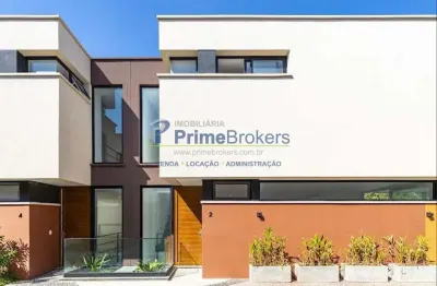 Sobrado em condomínio 4 suítes 4 vagas 541 m² nova próximo a av vicente rao sp.