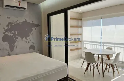 Apartamento mobiliado para investidor à venda - 1 suíte - varanda - moema - sp