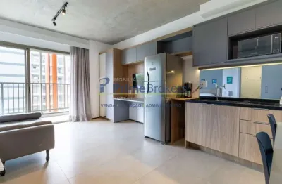 Com apenas 33m², esse espaço bem planejado proporciona aconchego e praticidade.