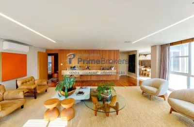 Jardins- estilo  com praticidade  271m2 ,mobiliado com bom gosto.