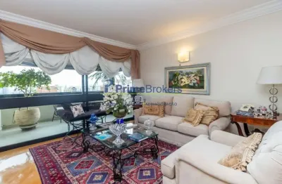 Apartamento, 198m² - 4 dormitórios, 4 suítes, 3 vagas, varanda - moema