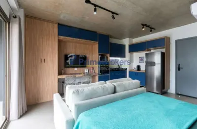 Studio mobiliado, 34m² - 1 dormitório, 1 vaga determinada - cerqueira césar