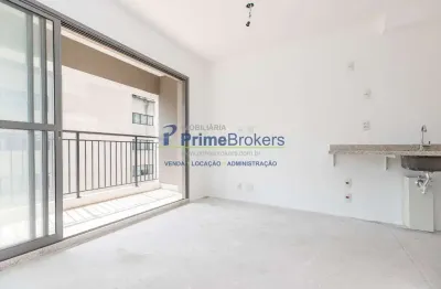 Studio á venda com 25m² a.u  - 1 quarto  - 1 suíte - Varanda - Moema  - São Paulo