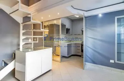 Cobertura á  venda em higienópolis com 2 quartos, sendo 1 suíte, 134m² - são paulo