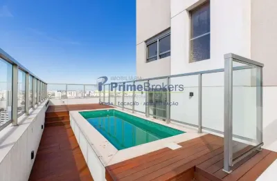 Cobertura á venda com 5 quartos, sendo 5 suítes, 839m² - campo belo -são paulo