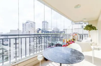 Apartamento á  venda com 3 quartos, sendo 3 suítes, 210m² -  varanda - 3 vagas são paulo