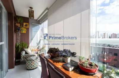 Apartamento á venda com 1 quarto, sendo 1 suíte, 42m²- varanda