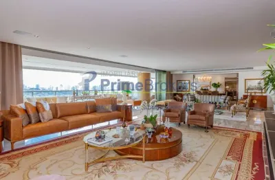 Apartamento á venda em campo belo com 3 quartos, sendo 3 suítes, 485m²- 5 vagas