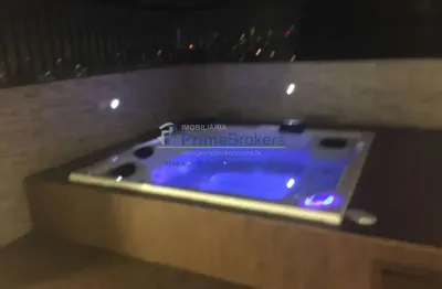 Cobertura duplex com 185a.u -  3 quartos sendo 2 suítes - 2 vagas - prince de lyon