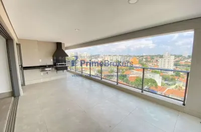 Apartamento com 3 quartos, sendo 3 suítes de 131 m² - mirandópolis