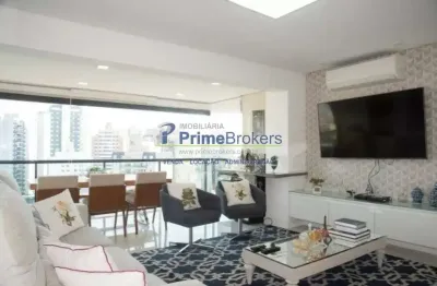 Apartamento com 3 quartos, sendo 3 suítes de 110 m² no blend vila mariana