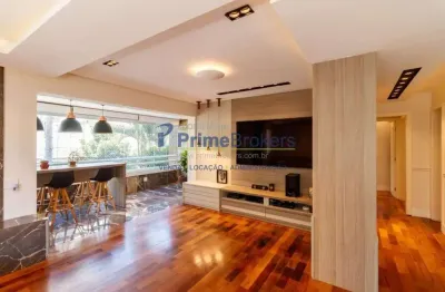 Apartamento com 137a.u á  venda com 3 quartos, sendo 3 suítes, Varanda - 3 Vagas - Vila olímpia