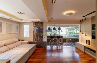 Apartamento com 137a.u á  venda com 3 quartos, sendo 3 suítes, varanda - vila olímpia