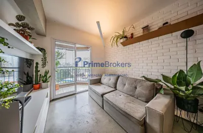 Apartamento, 61m² - 2 dormitórios, 1 suíte, 1 vaga, varanda com vista - vila guarani.