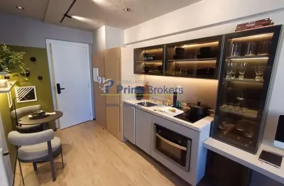 Studio novo em moema | 27,96m² | lazer no rooftop | próximo ao metrô e shopping ibirapuera