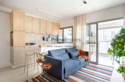 Apartamento, 70m² - 2 dormitórios, 1 suíte, 1 vaga, armários planejados - vila madalena