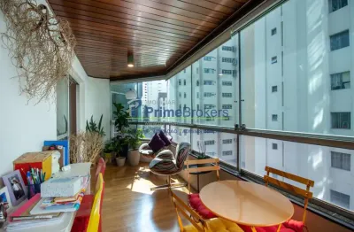 Apartamento tipo para venda em campo belo com 3 quartos, sendo 3 suítes, 192m²- 3 vagas