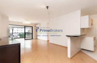 Apartamento, 105m² - 2 dormitórios, 2 suítes, 2 vagas, vista aberta - campo belo