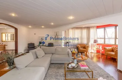 Apartamento, 252m² - 4 dormitórios, 2 suítes, 4 vagas, varanda com churrasqueira - campo belo