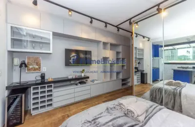 Apartamento garden para venda em vila olímpia com 1 quarto, 43m²