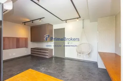 Studio, 29,5m² - 1 dormitório, 1 vaga, reformado e mobiliado - vila madalena