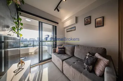 Apartamento, 38m² - 1 dormitório, 1 vaga, varanda com vista livre - vila mariana