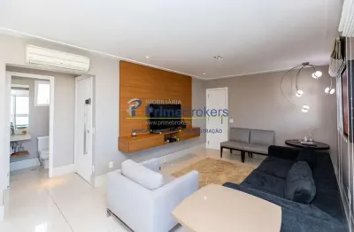 Apartamento para venda em brooklin com 3 quartos, sendo 3 suítes, 138m²
