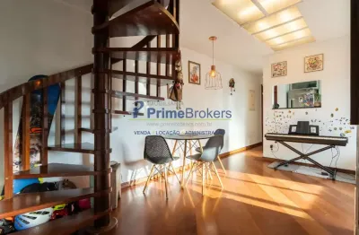 Cobertura para venda em vila gumercindo com 3 quartos, sendo 1 suíte, 107m²