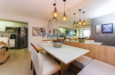 Apartamento, 66m² - 2 dormitórios, 1 suíte, 2 vagas, varanda - bosque da saúde