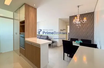 Apartamento, 64m² - 2 dormitórios, 1 suíte, 1 vaga, varanda envidraçada - vila mascote