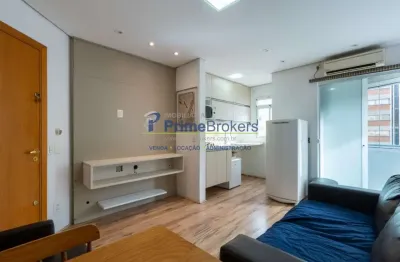 Studio 31m² - 1 Dormitório, 1 Vaga, Mobiliado, - Jardim Paulista
