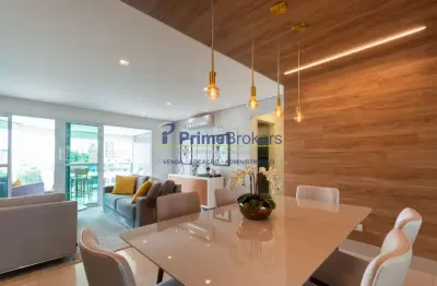 Apartamento, 114m² - 3 Dormitórios, 3 Suítes, 3 Vagas, Mobiliado - Saúde