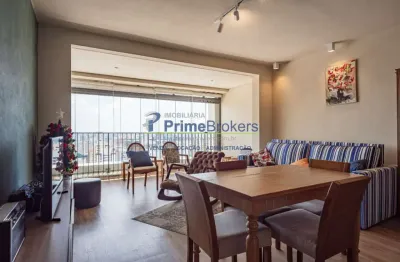 Apartamento, 85m² - 3 dormitórios, 1 suíte, 2 vagas, varanda com fechamento de vidro - vila mariana