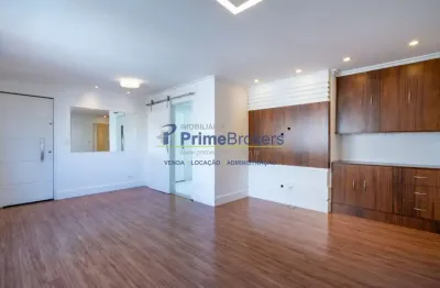 Apartamento, 97m² - 2 dormitórios, 1 suíte, 1 vaga, reformado com piso laminado - vila olímpia