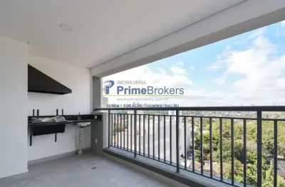 Apartamento, 50m² - 1 dormitório, 1 vaga, varanda gourmet - brooklin