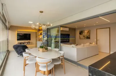 Apartamento, 146m² - 3 dormitórios, 3 suítes, 2 vagas, móveis planejados - vila mariana