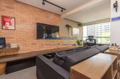Apartamento, 48m² - 1 dormitório, 1 vaga, cozinha gourmet - consolação