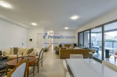 Apartamento, 186m² - 3 Dormitórios, 3 Suítes, 3 Vagas, Cozinha Integrada - Campo Belo