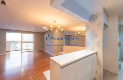 Apartamento, 90m² - 3 Dormitórios, 1 Suíte, 2 Vagas, Móveis Planejados e Varanda - Jabaquara