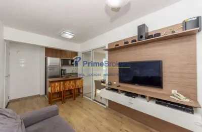 Apartamento, 57m² - 2 dormitórios, 1 suíte, 1 vaga, varanda gourmet com vista - vila gumercindo
