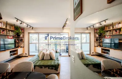 Apartamento, 90m² - 2 Dormitórios, 1 Suíte, 2 Vagas, Sacada com Churrasqueira - Barra Funda