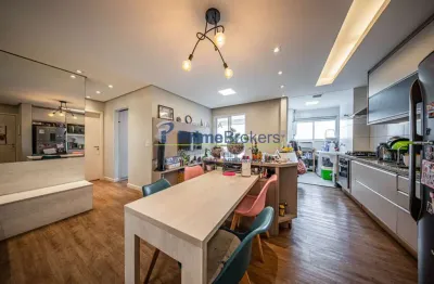 Apartamento, 65m² - 2 dormitórios, 1 suíte, 2 vagas, varanda gourmet - barra funda