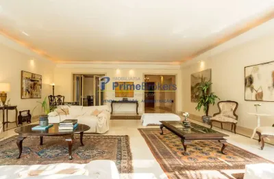 Apartamento á venda em Higienópolis com  5 suítes , 446m² - 3 Vagas