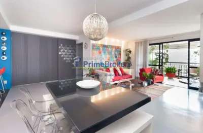 Apartamento, 105m² - 2 Dormitórios, 2 Suítes, 2 Vagas, Mobiliado e Reformado - Campo Belo