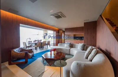 Apartamento Duplex, 143m² - 1 Dormitório, 1 Suíte, 3 Vagas, Móveis Planejados - Campo Belo